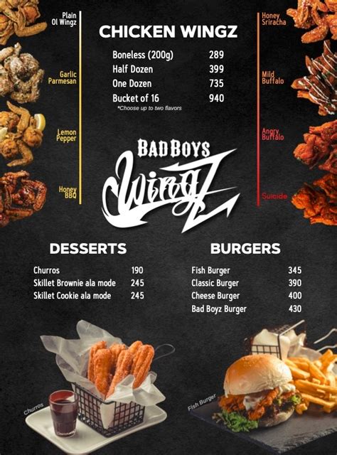Chamber KTV New Menu .